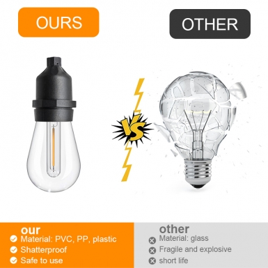 LED户外灯 - HCP089 S14高压灯串